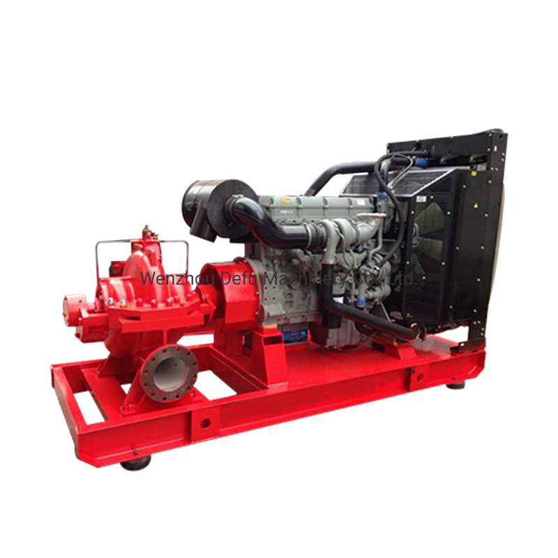 750gpm High Quality Diesel Engine Split Case Fire Fighting Pump UL Listed