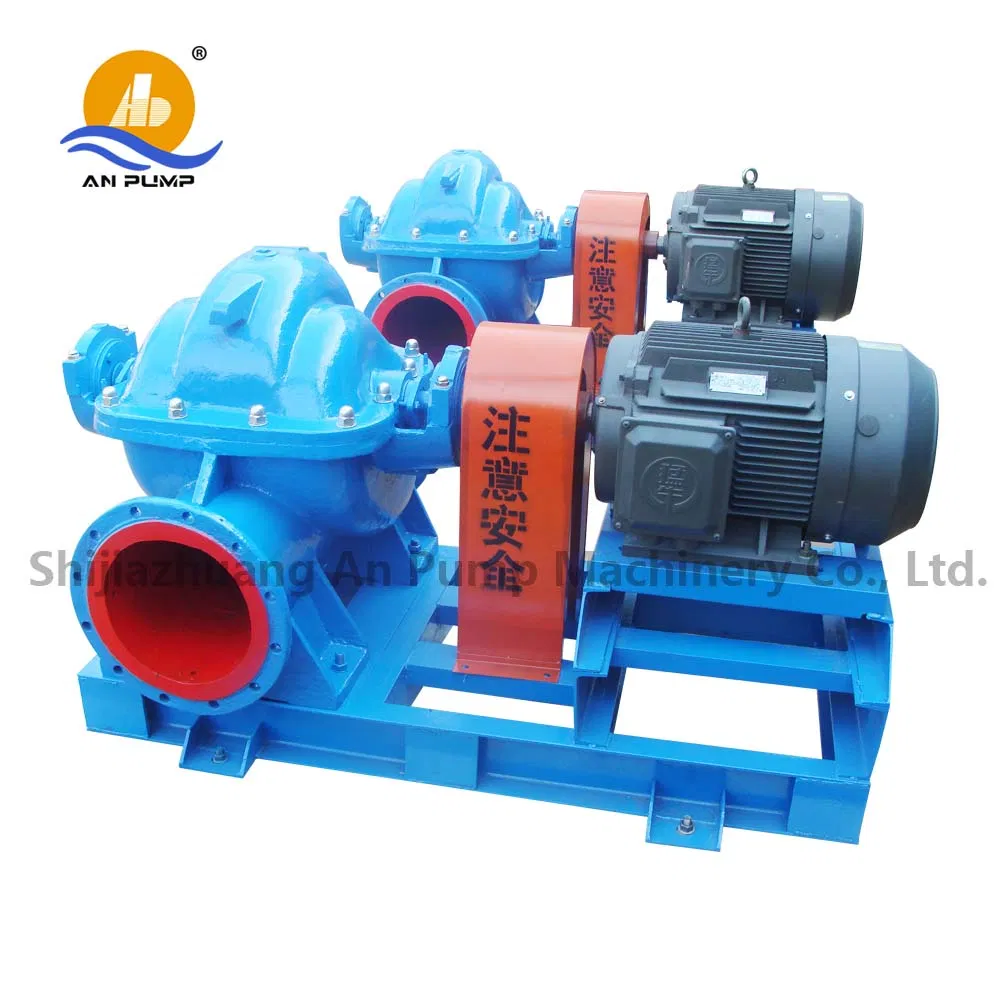 Single Stage Double Suction Sea Water Centrifugal Pump Split Case Pump Fire Diesel Engine Pump