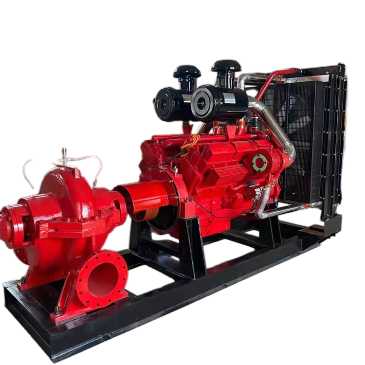 Diesel Engine Skid-Mounted Diesel Fire Pump for Quick Installation