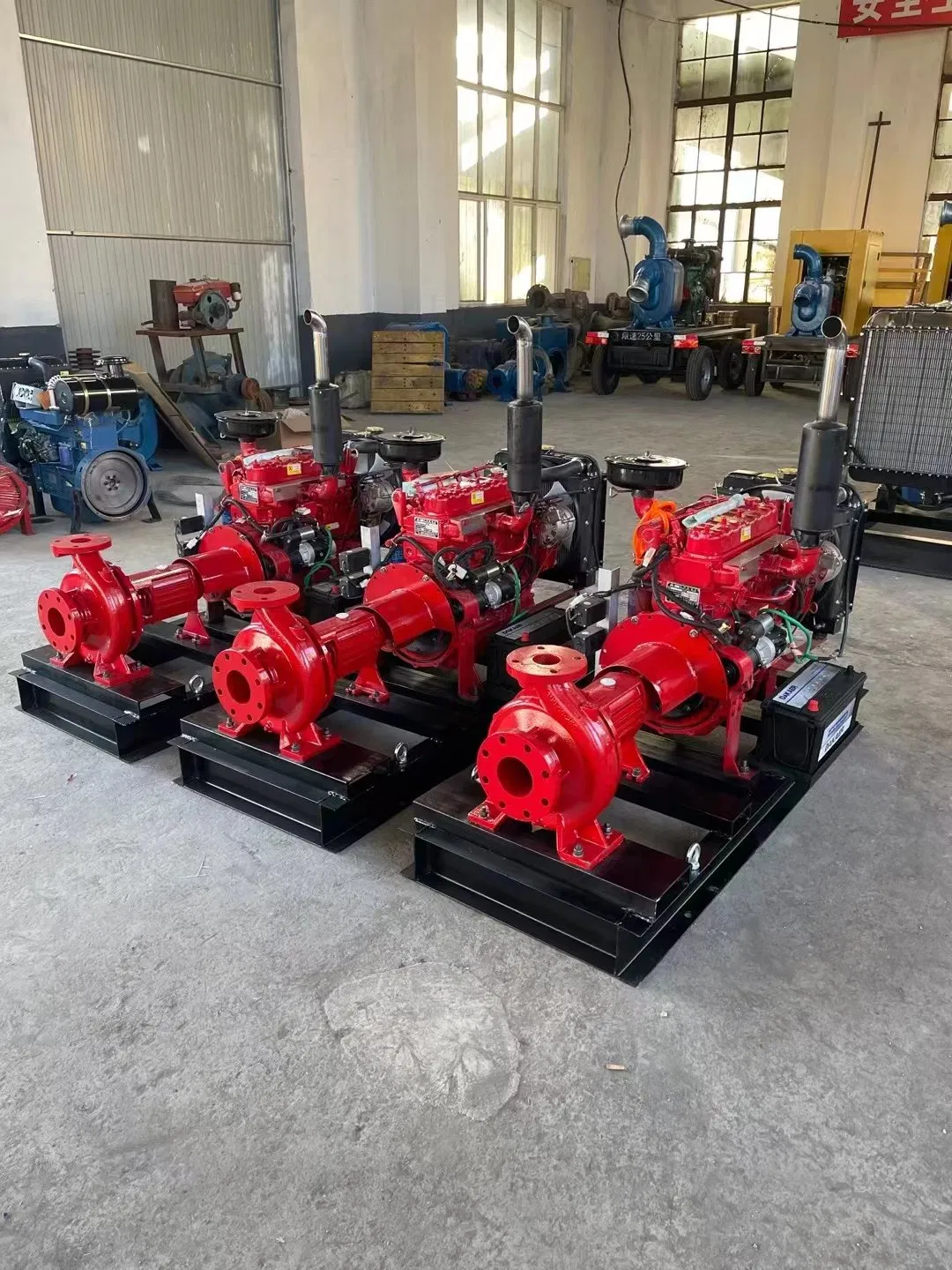 Pumps Manufacturers 2.2kw End-Suction Fire Fighting 600m River Farm Agriculture Irrigation Horizontal Centrifugal Diesel Electric Clean Water End Suction Pump