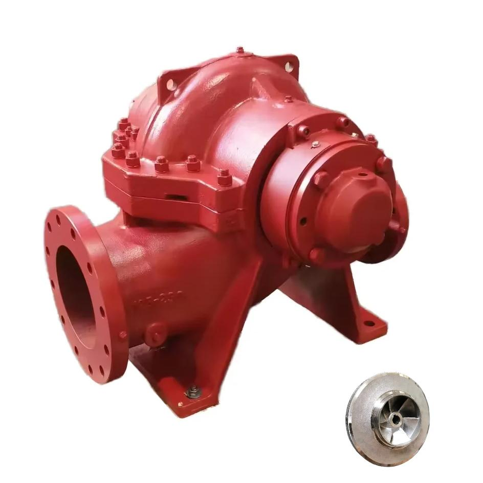 High Quality UL Listed Fire Pump with Single Stage Double Suction Split Case