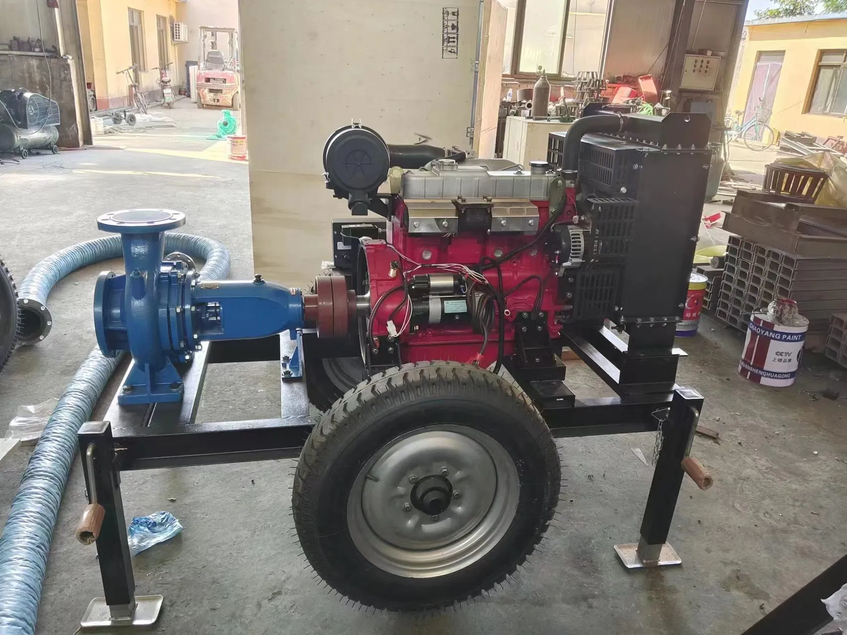 Pumps Manufacturers 2.2kw End-Suction Fire Fighting 600m River Farm Agriculture Irrigation Horizontal Centrifugal Diesel Electric Clean Water End Suction Pump