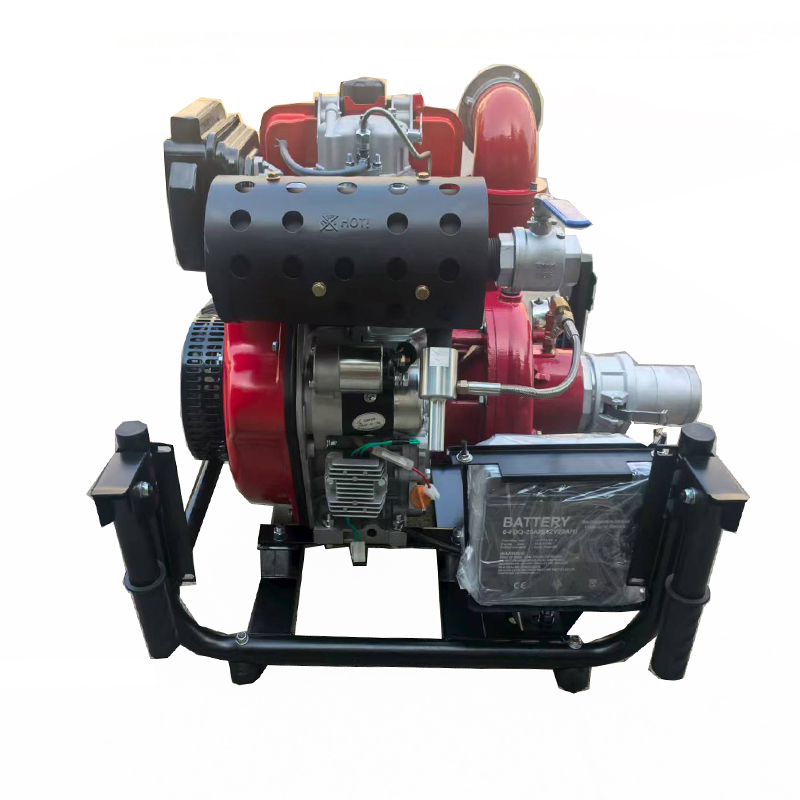 Fire Fighting Pump Set Diesel Engine Portable