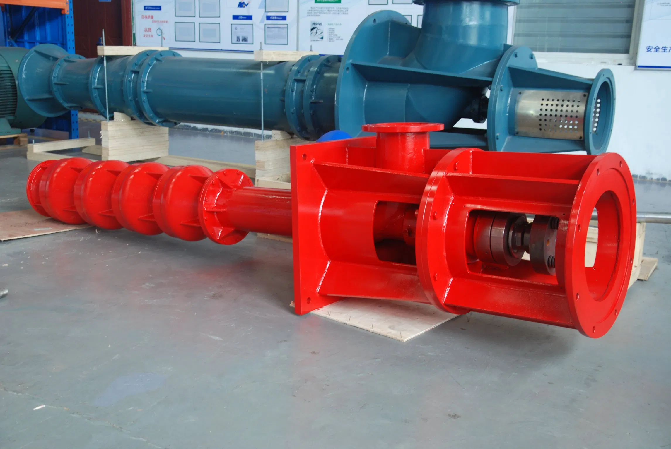 Deep Well Vertical Turbine Split Casing Fire Fighting Pump with Diesel Engine