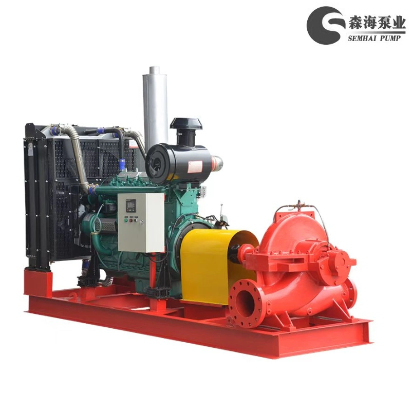 High-Performance Edj Diesel Engine Fire Water Pump Set