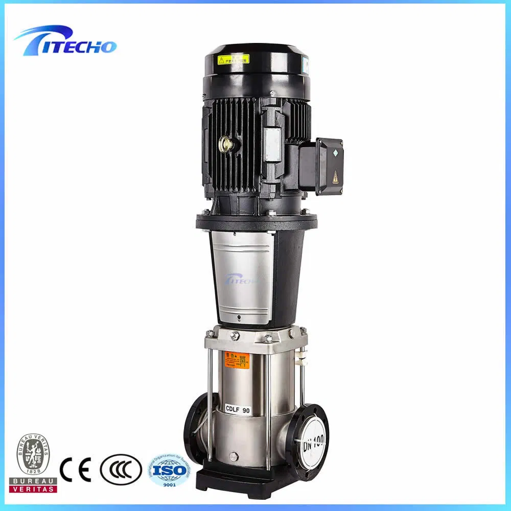 Techo Vertical Stainless Steel 304 Multistage Centrifugal Pump for Fire Fighting System
