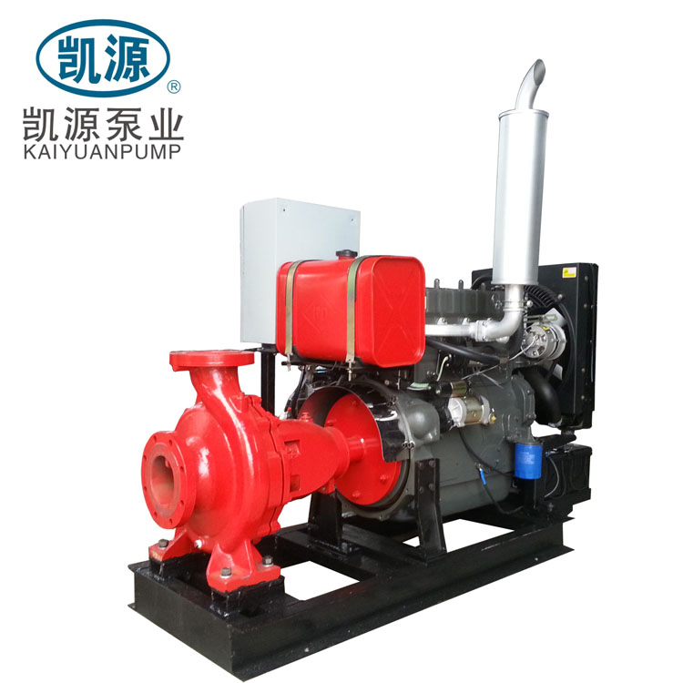 Fire Fighting Horizontal Diesel Engine Pump UL FM Approved