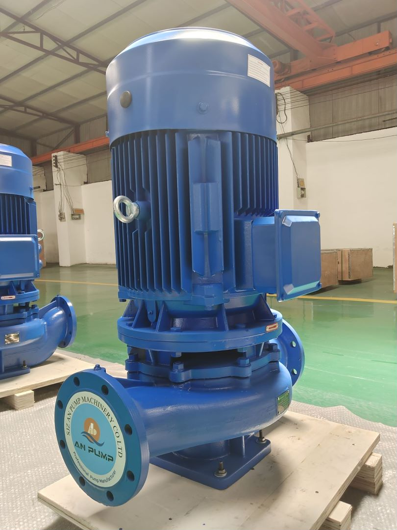 Energy-Saving Vertical Inline Fire Pump Inline Circulating