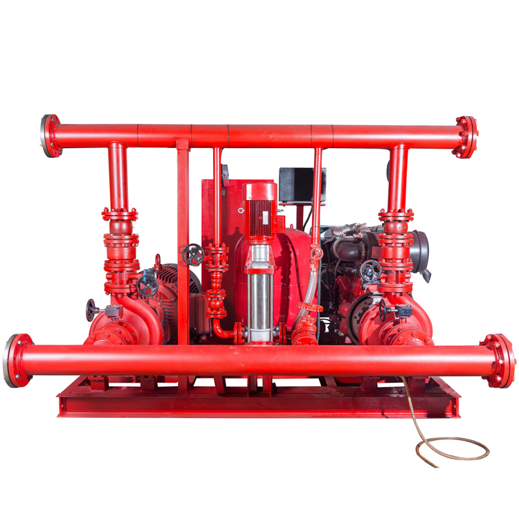 Edj Diesel Electric Fire Pump Jockey Pump with Control Panel Packing