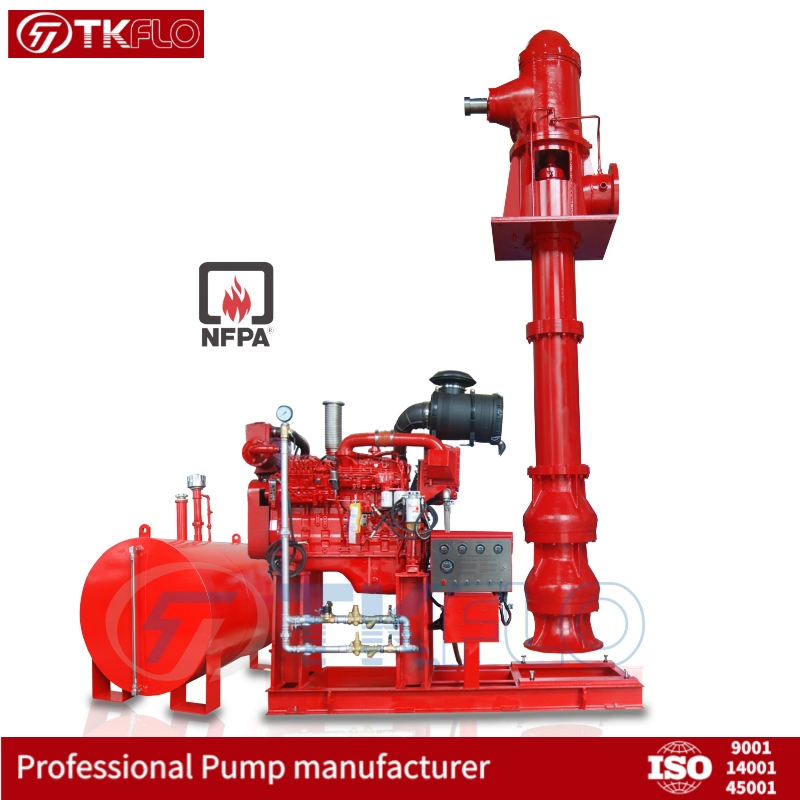 UL Listed Vertical Turbine Split Case Electric Motors Fire Fighting ...