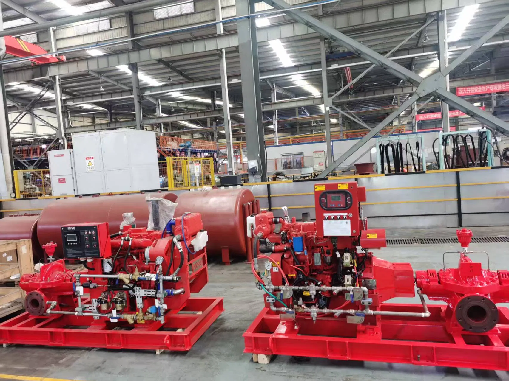 Nfpa20 Standard Diesel Engine Driven Long Shaft Vertical Turbine Fire Pump with UL/FM Certificates