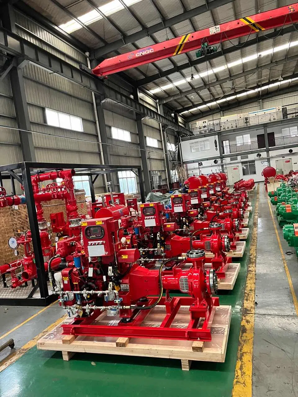 Flow: 560m3/H, Head 160m Nfpa20 Standard Diesel Engine Driven Vertical Turbine Fire Pump
