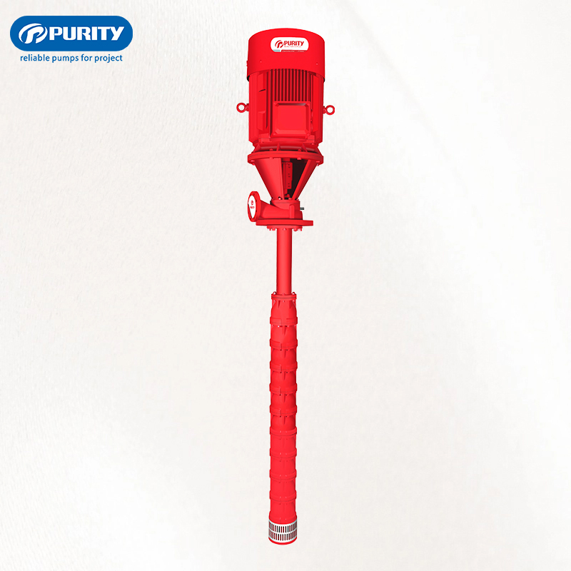 Purity 220V, 37kw Water Supply Vertical Turbine Fire Fighting Pump