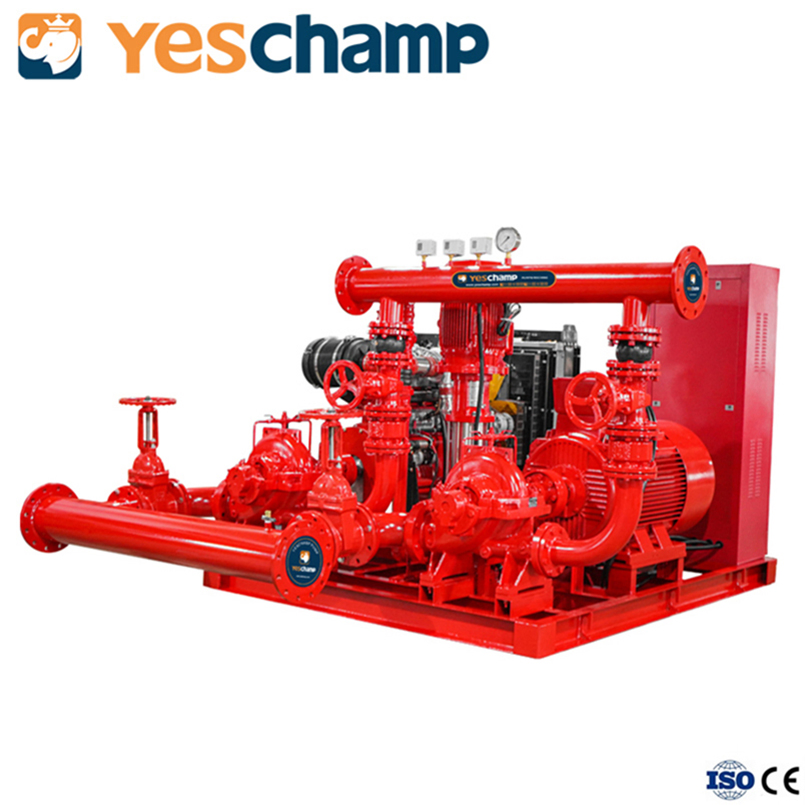 High Efficiency Double Suction Split Case Industrial Pump for Fire Security