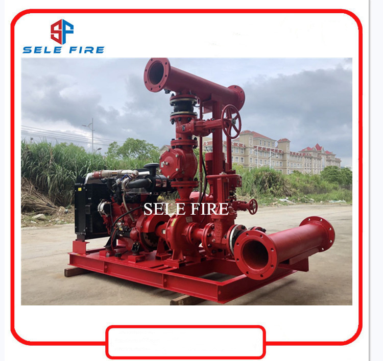 High Quality Edj Fire Pump System UL/FM Approved Fire Pump
