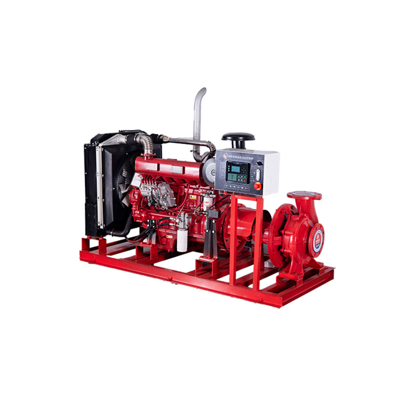 Diesel Engine Skid-Mounted Diesel Fire Pump for Quick Installation