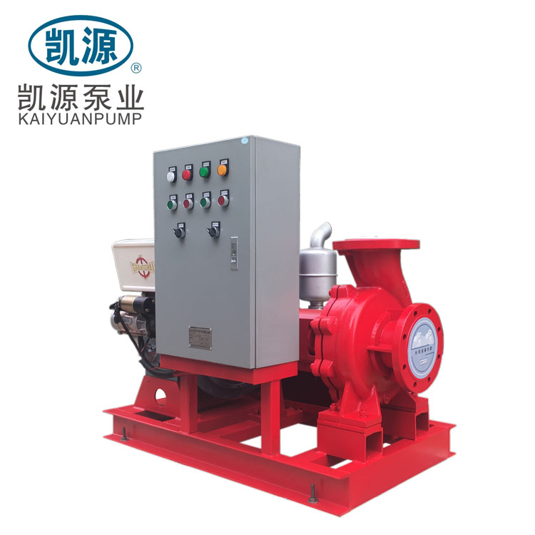 Fire Fighting Horizontal Diesel Engine Pump UL FM Approved