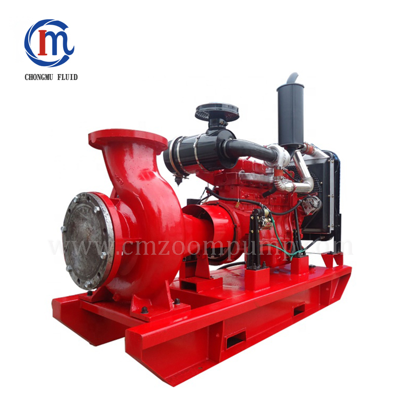 Diesel Engine Set Single Suction Fire Extinguishing Pump