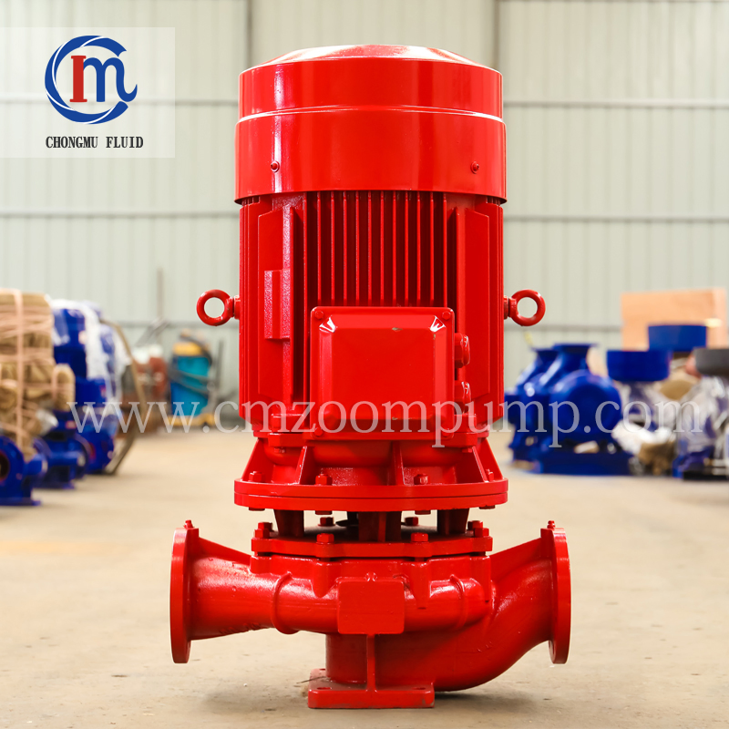 High Pressure Vertical Inline Fire Fighting Booster Jockey Pump