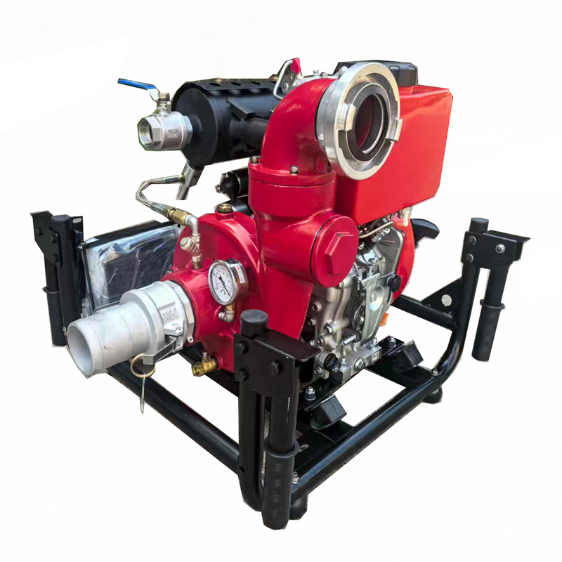 Fire Fighting Pump Set Diesel Engine Portable
