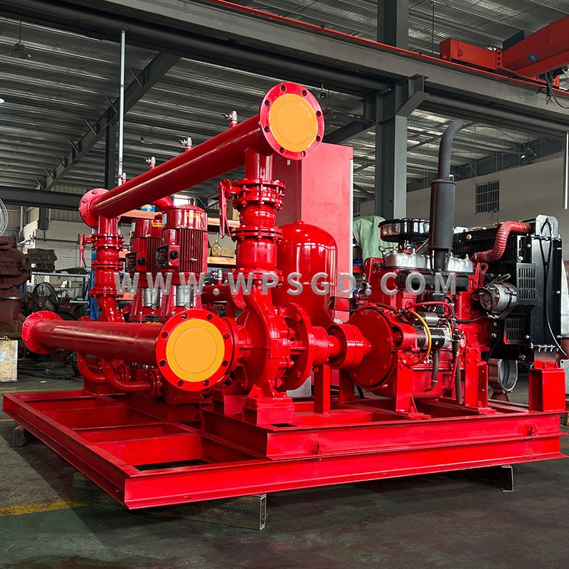 Fire Pumps / Dual-Power Diesel Fire Pumps / Diesel-Electric Integrated Skid-Mounted Pressure Regulating Water Supply Equipment