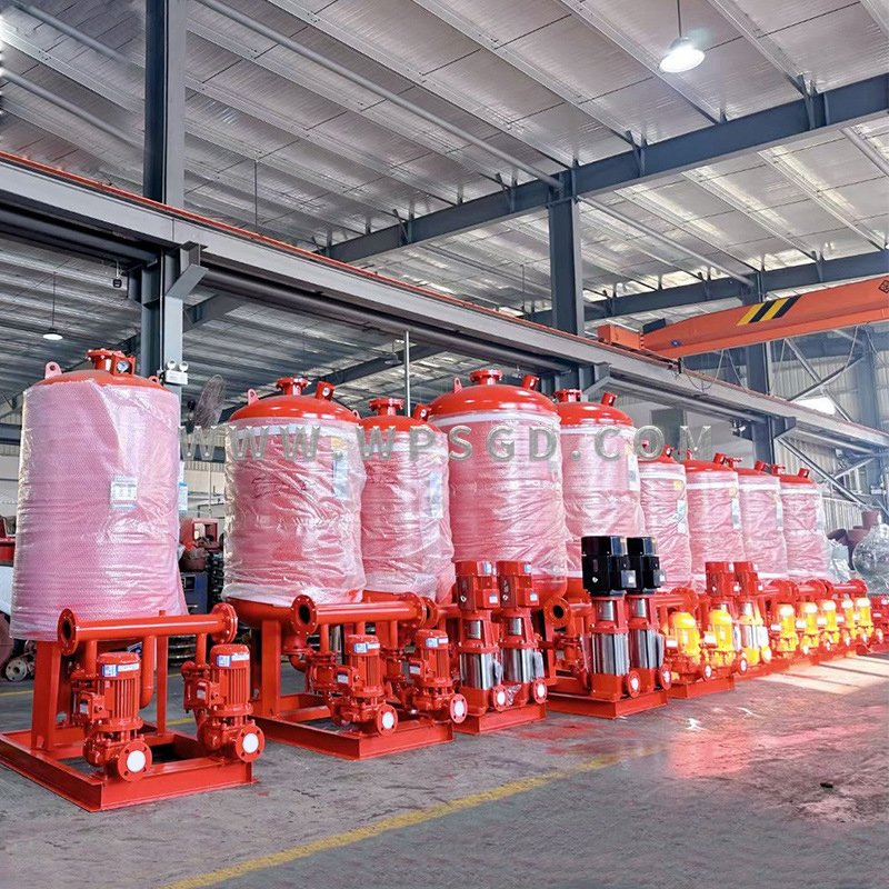 Fire Pumps / Dual-Power Diesel Fire Pumps / Diesel-Electric Integrated Skid-Mounted Pressure Regulating Water Supply Equipment