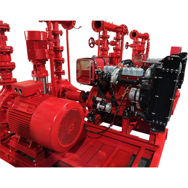 Leyon FM UL Fire Fighting Fire Protection System Cvpc Fire Fighting Pump Cntainerised Pump Station