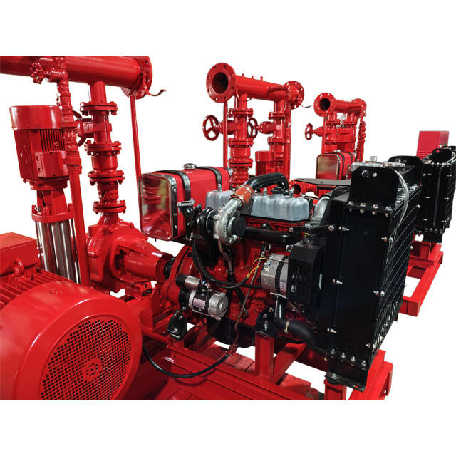 Leyon FM UL Fire Fighting Fire Protection System Cvpc Fire Fighting Pump Cntainerised Pump Station