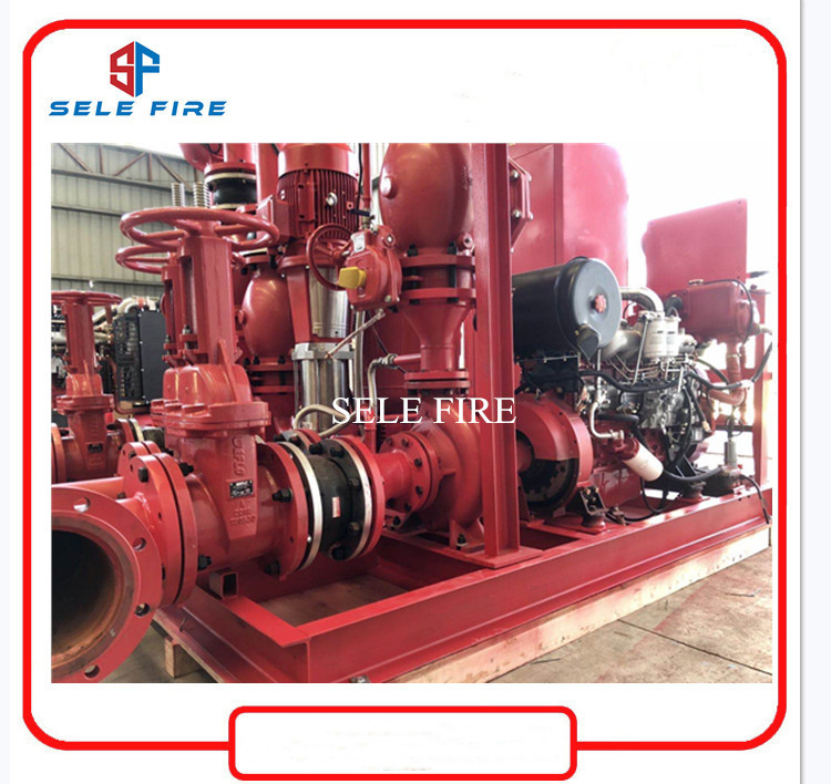 High Quality Edj Fire Pump System UL/FM Approved Fire Pump