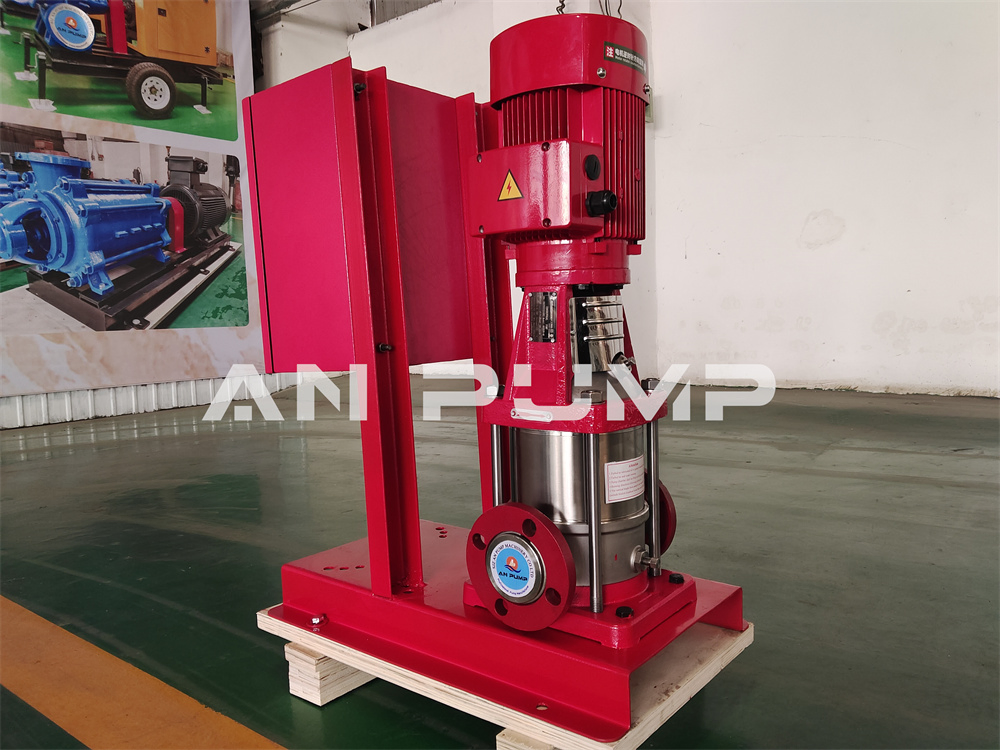 Water Booster Centrifugal Fire Fighting Vertical Multistage Pump