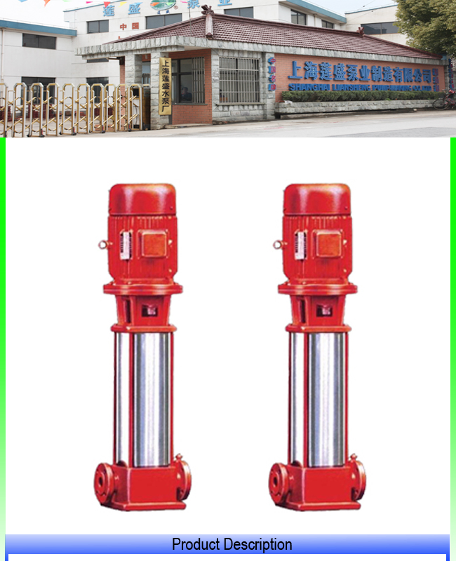 High Quality Fire Pump Vertical Fire Pump Electric Fire Pumps