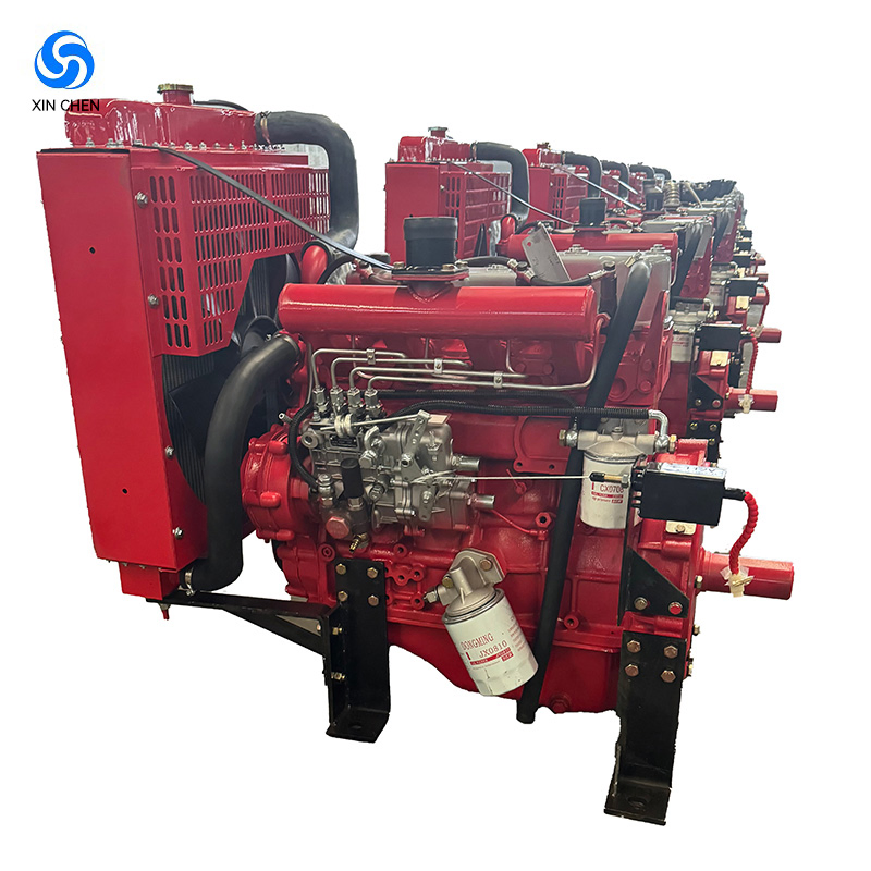 Factory Direct Sales Elec Start 4 Cylinder 45kw 3000rpm High Speed Fire Fighting Pump Engine