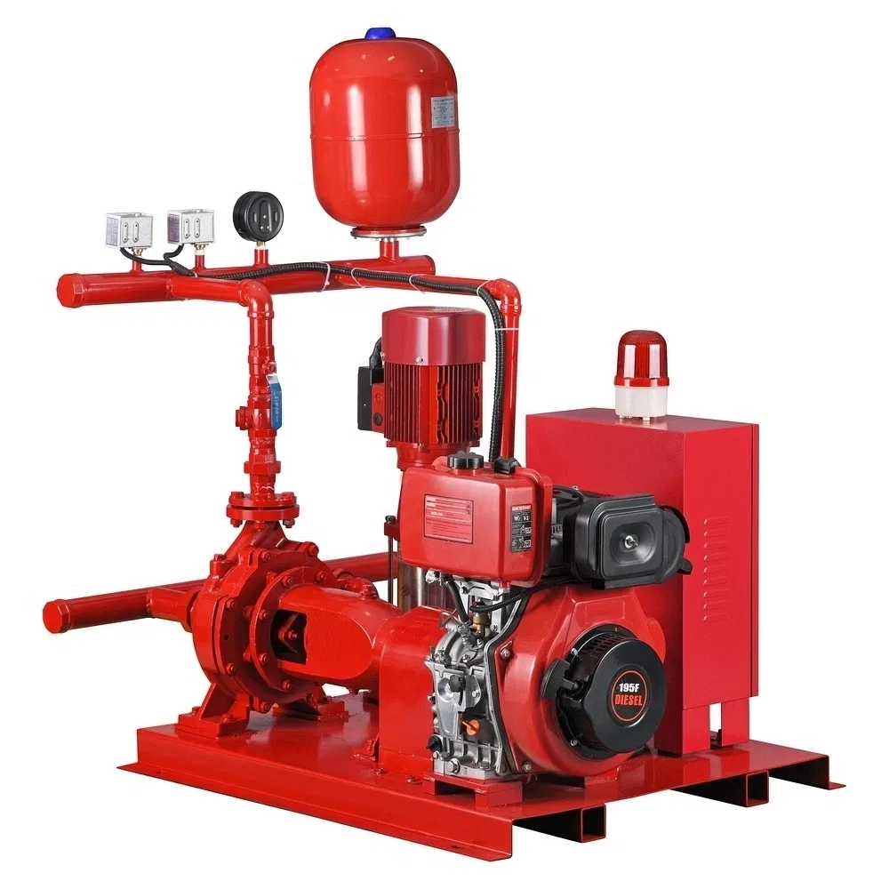 Versatile End Suction Fire Booster Pump for Transportation Hub Safety