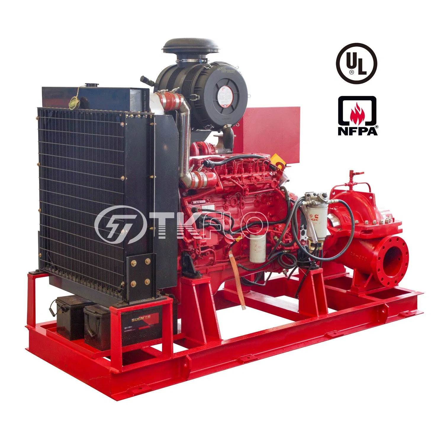 Civil Buildings Fire Hydrant Automatic Sprinkler Fire-Fighting System Pump