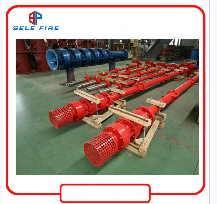 Nfpa20 Listed Vertical Turbine Fire Fighting Electric Water Pump