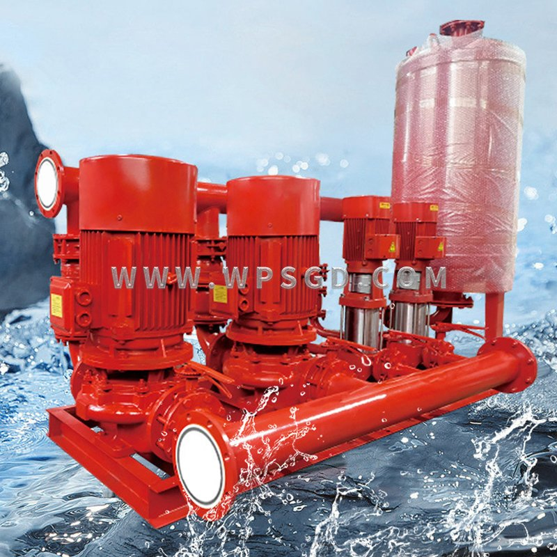 Fire Pumps / Dual-Power Diesel Fire Pumps / Diesel-Electric Integrated Skid-Mounted Pressure Regulating Water Supply Equipment