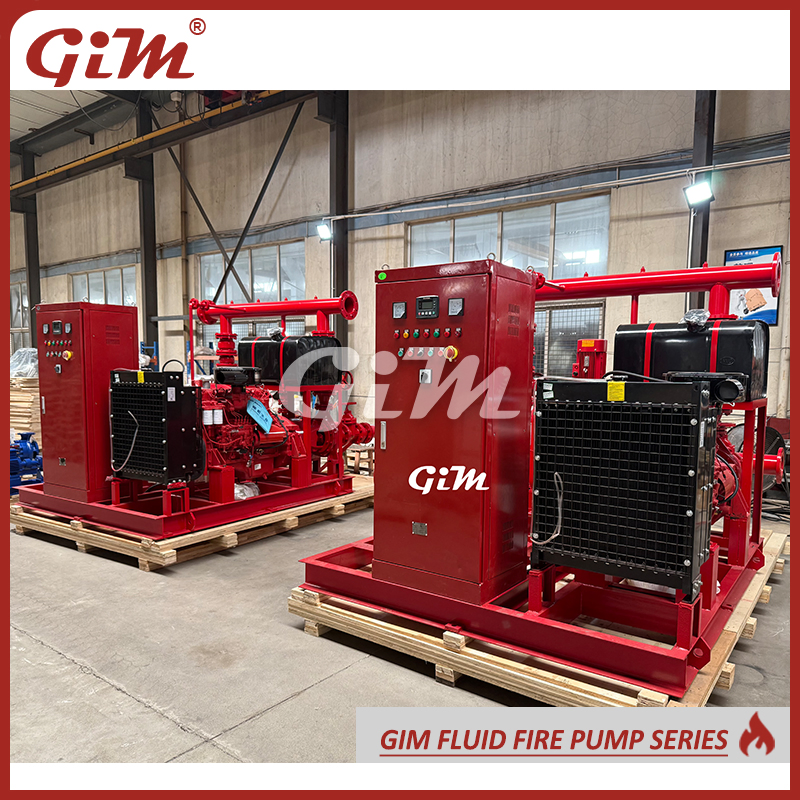Fire Fighting Pump System Diesel Engine Driven Centrifugal Fire Pump Package, Edj Fire Fighting Pump Unit System Fire Jockey Pump Complete Package