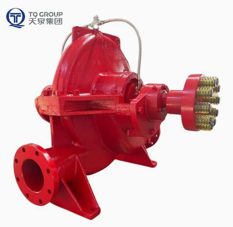 1750gpm High Pressure Diesel Engine Split Case Fire Water Pump for Emergency
