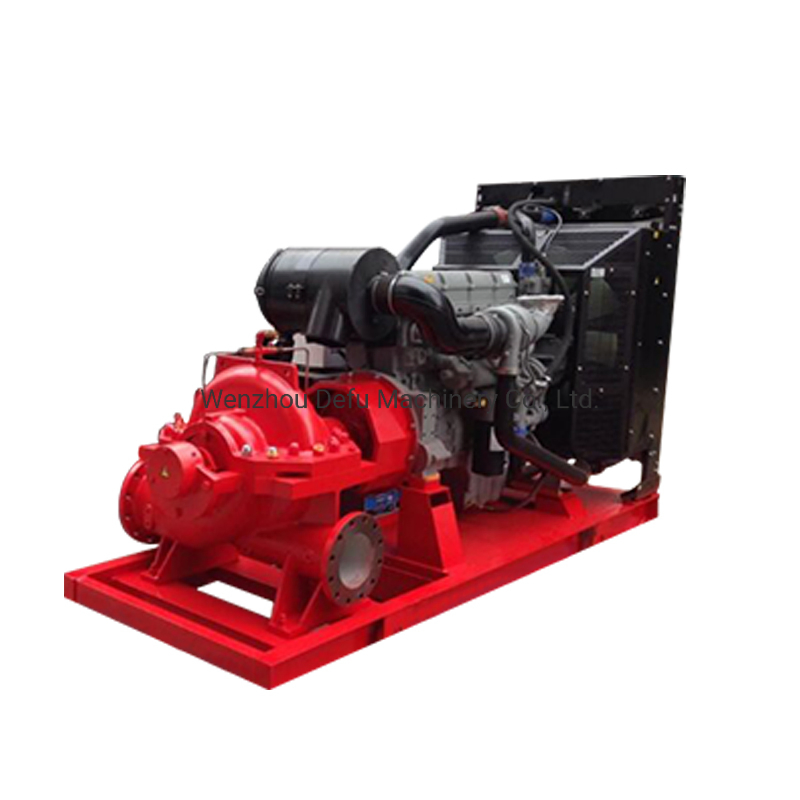 750gpm High Quality Diesel Engine Split Case Fire Fighting Pump UL Listed