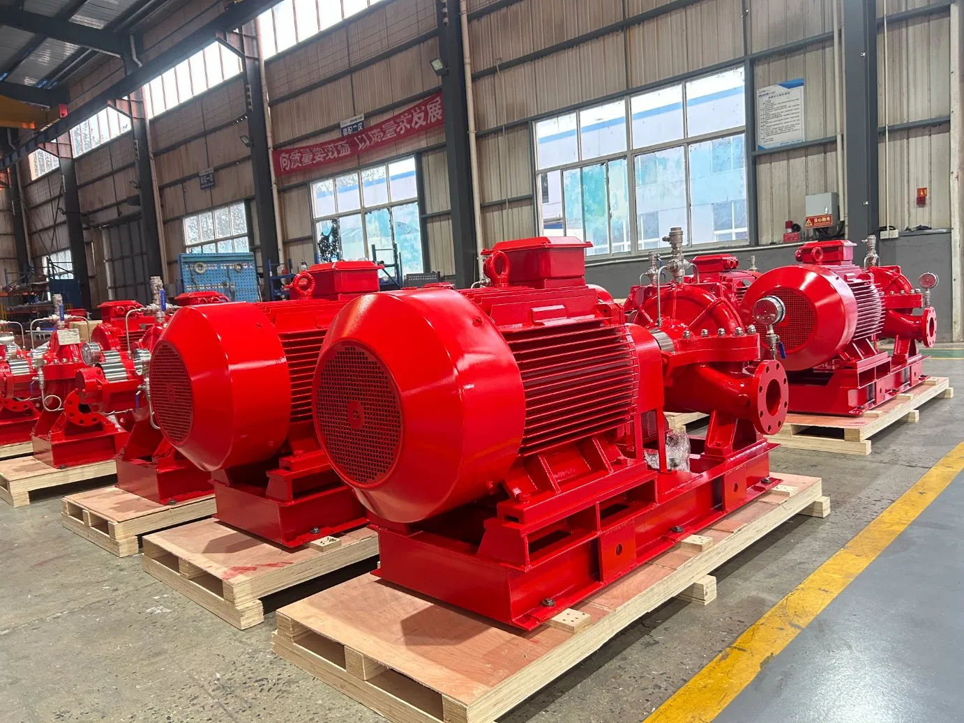 Nfpa 20 500gpm 750gpm 1000gpm Horizontal Vertical Electric Motor or Diesel Engine Fire Fighting Pump for Fire Sprinkler System with UL Listed FM