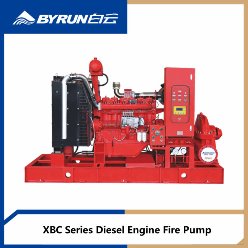 Split Case Motor Diesel Engine Driven Fire Sanitary Pump for Fire Fighting