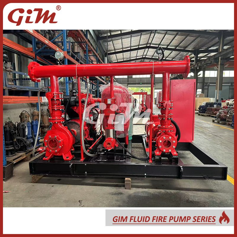Dual Power Fire Pump System: Electric and Diesel Solutions