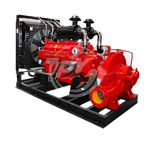 Xbc - Tpow Diesel Fire Pump Set Split Case Pump