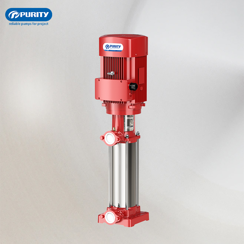 7.5HP 15HP Electric Vertical Multistage Centrifugal Water Pump for Fire Fighting