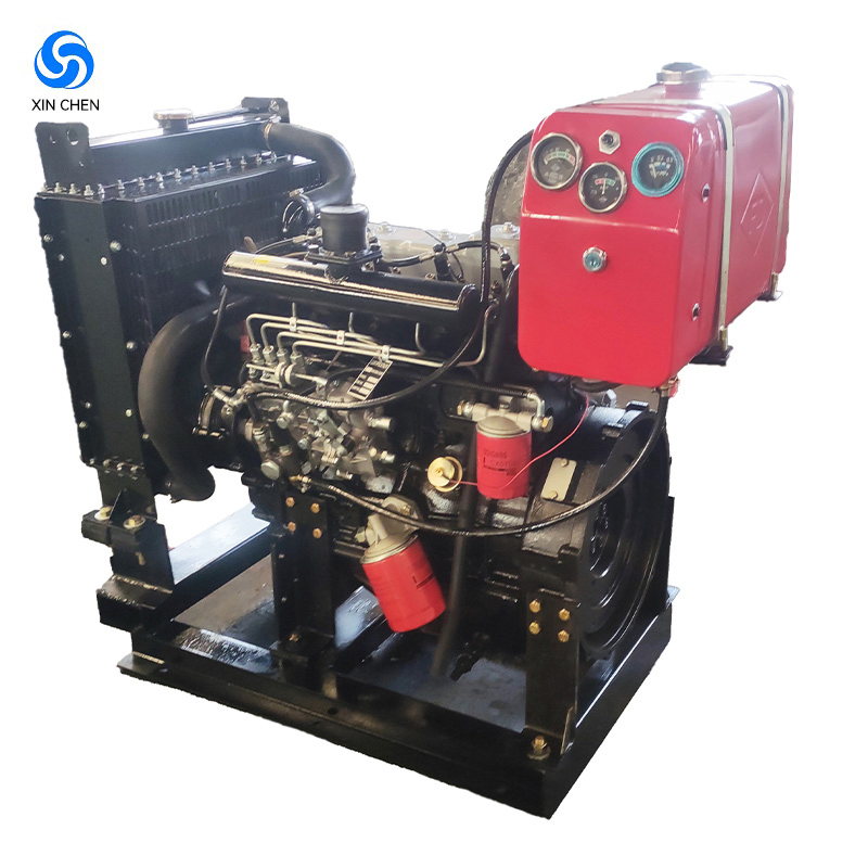 Factory Direct Sales Elec Start 4 Cylinder 45kw 3000rpm High Speed Fire Fighting Pump Engine