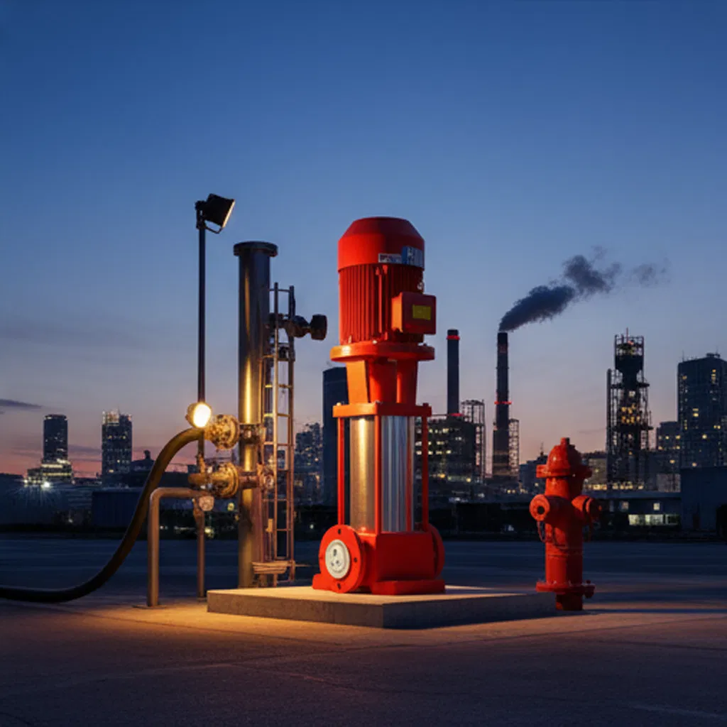 Factory Multistage High Pressure Centrifugal Water Pumping Machine Pumps for Fire System Pump