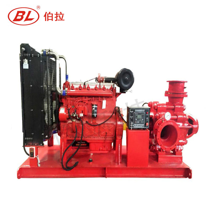 Fire Water Supply Unit with Diesel Pump and Electric Pump