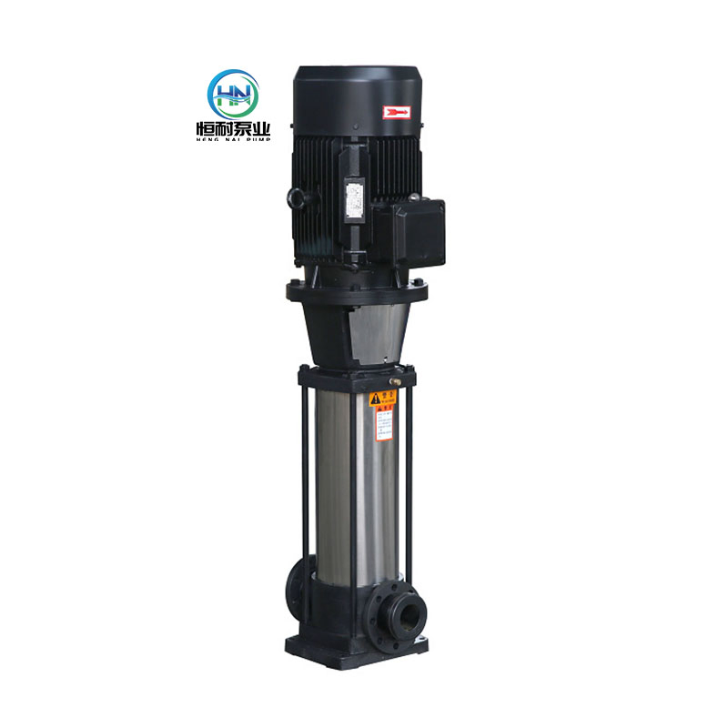 Vertical Inline Multistage Fire Pump Booster Jockey Pump Fluid Pressurization in High-Rise Buildings