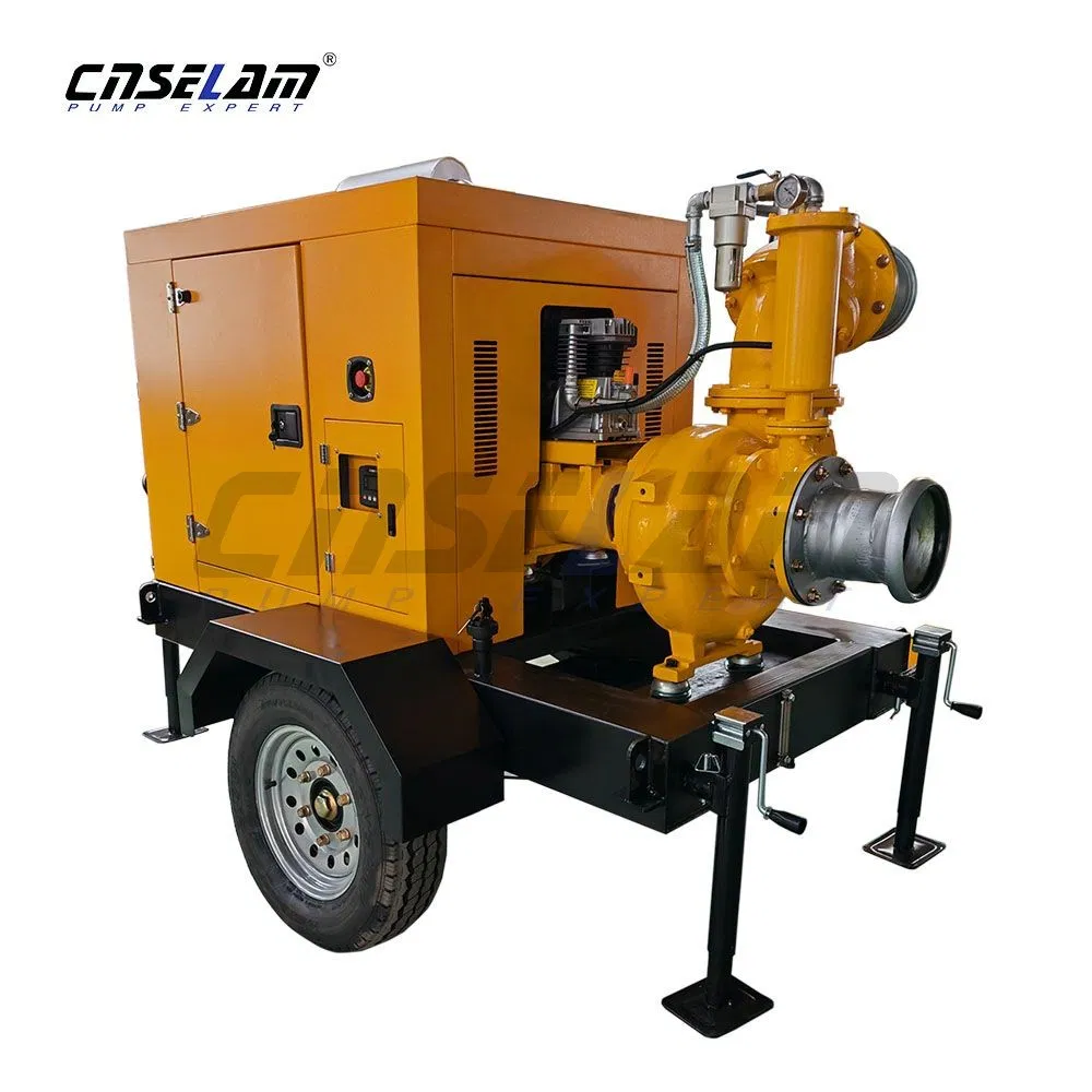 Selam High Capacity Trailer Pump Unit for Fire Fighting