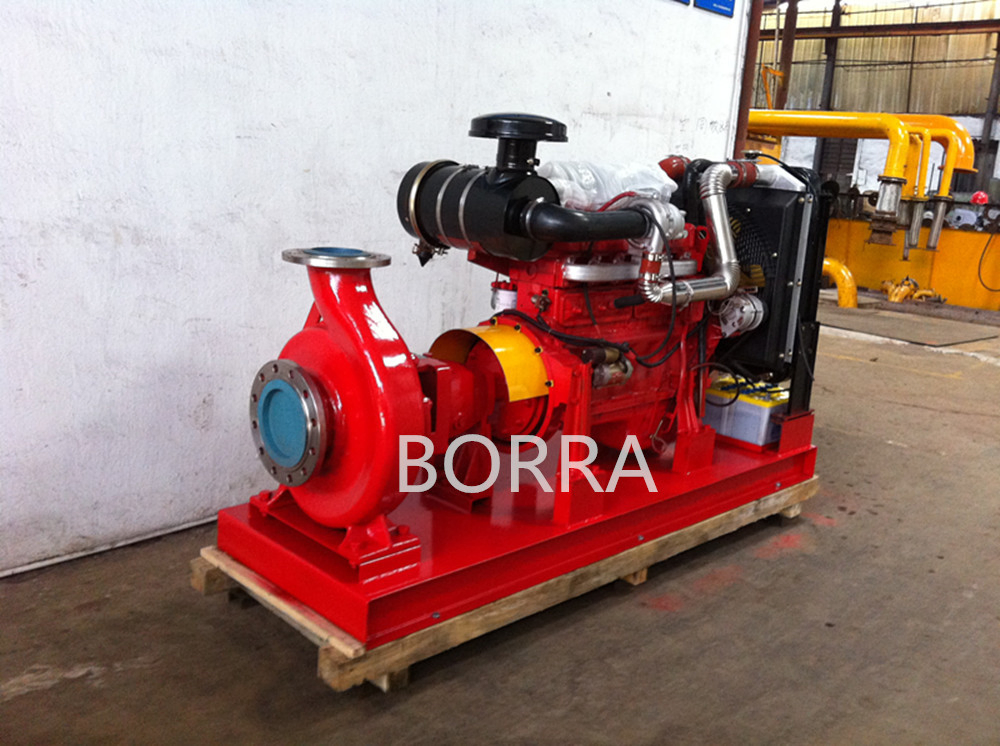 Skid Mounted Diesel Fire Fighting Water Pump